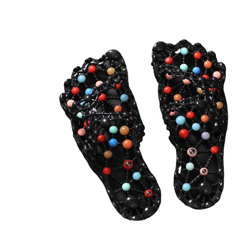 Health & Wellness Rehab - Pantuflas de Verano con Gránulos para