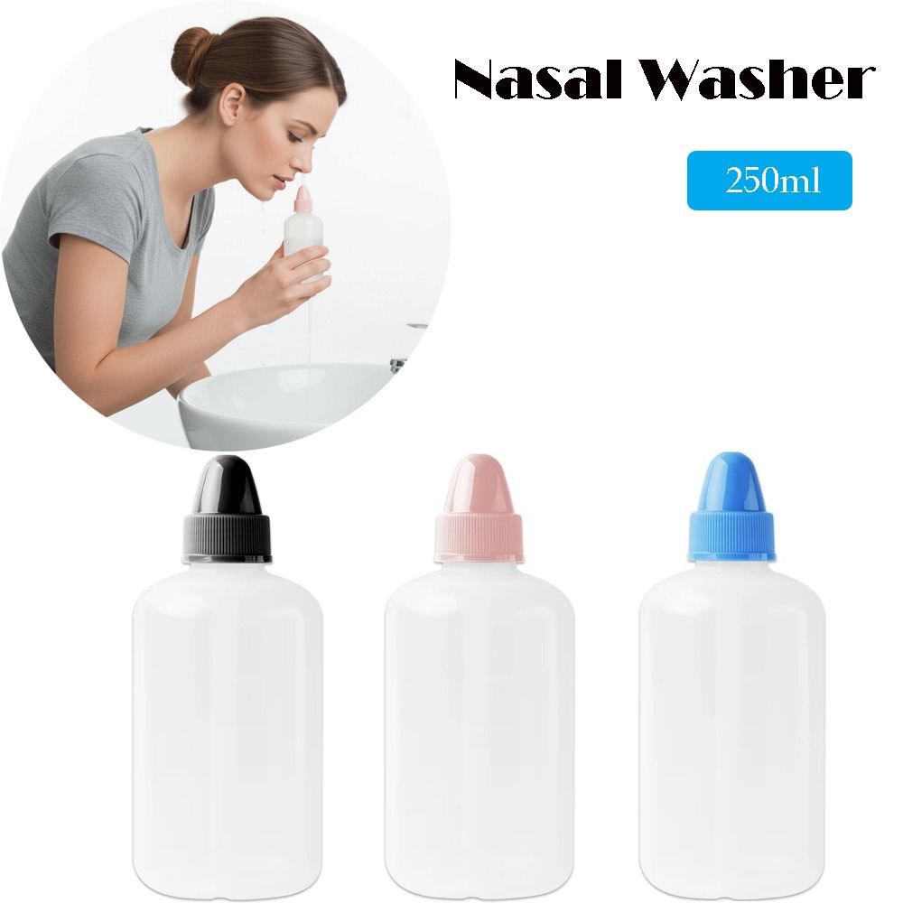 Neti Pot Nasal Rinse - Irrigador Nasal Portátil Reutilizable Neti Pot