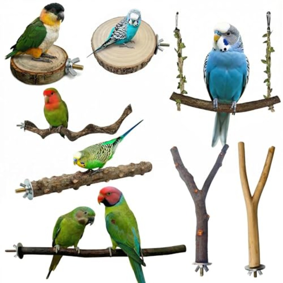 Health & Wellness Rehab - 8 perchas de madera natural para