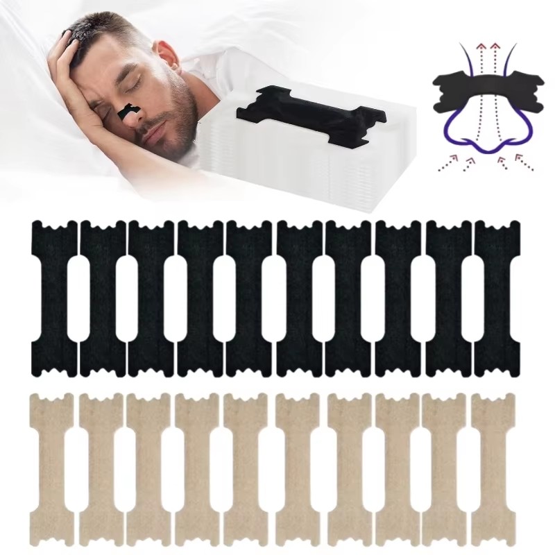 Health & Wellness Rehab - 10-100 Tiras Nasales Anti-ronquidos para Facilitar