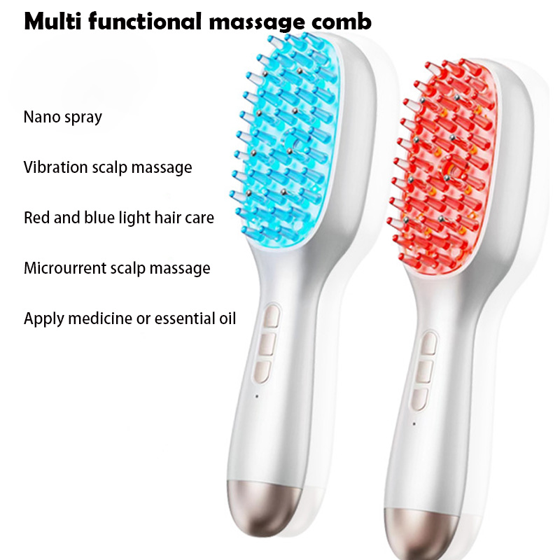 Scalp Massager Electric - Peine de masaje en aerosol eléctrico,