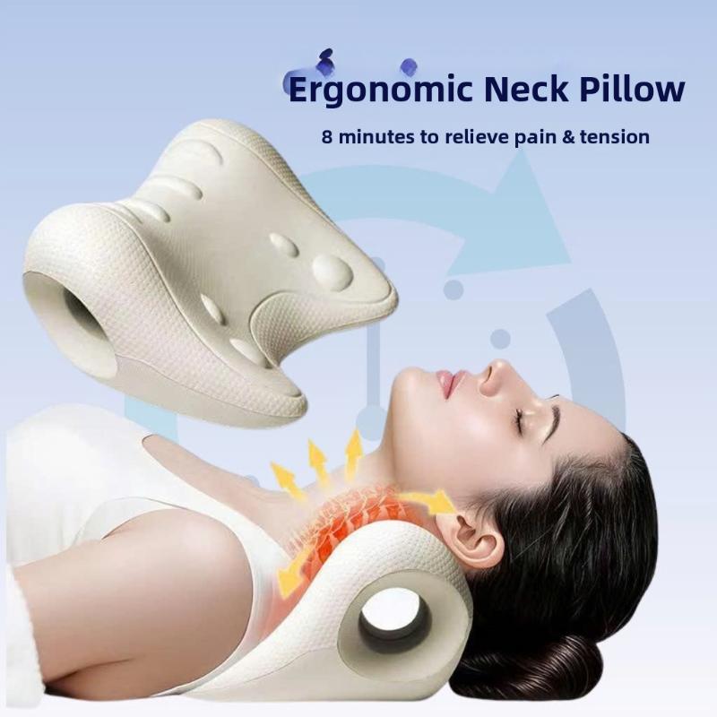 Neck Traction Pillow - [CO]Almohada ergonómica de masaje para cuello