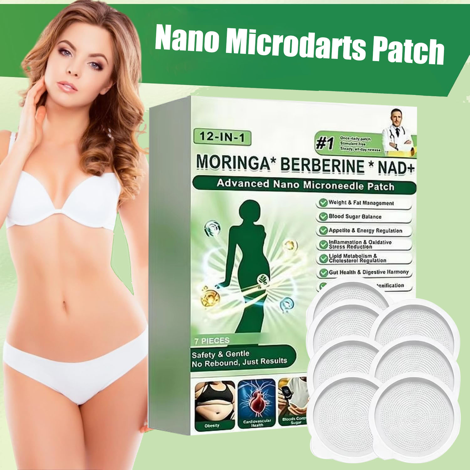 Parche Adhesivo de Microagujas - Xbody Health & Wellness Functional Integrative Medicine Office & Medical Spa Photos reseña y precio