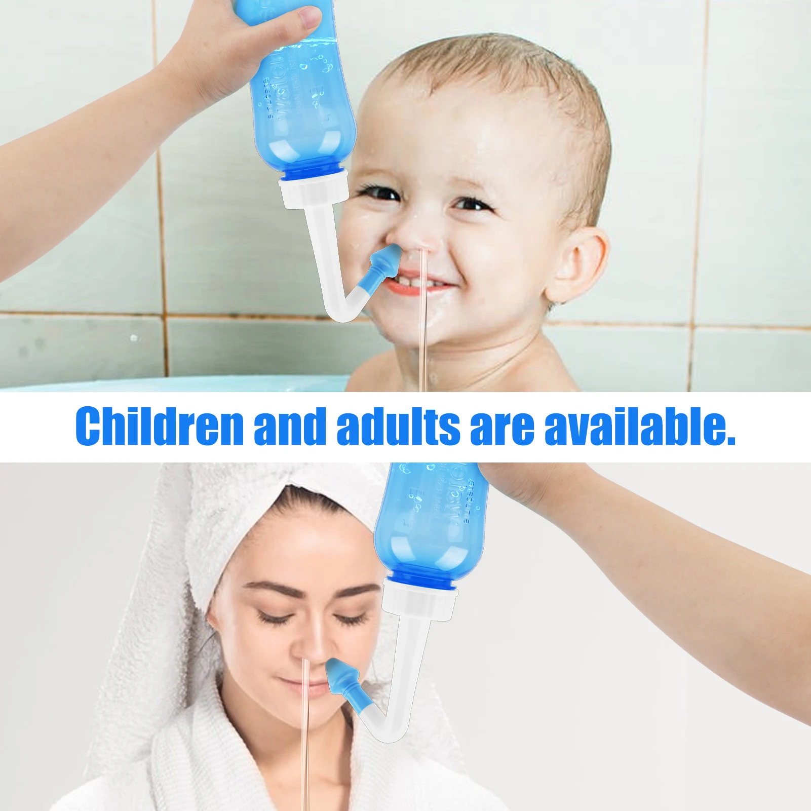 Limpiador de lavado de nariz d - Neti Pot Nasal Rinse reseña y precio