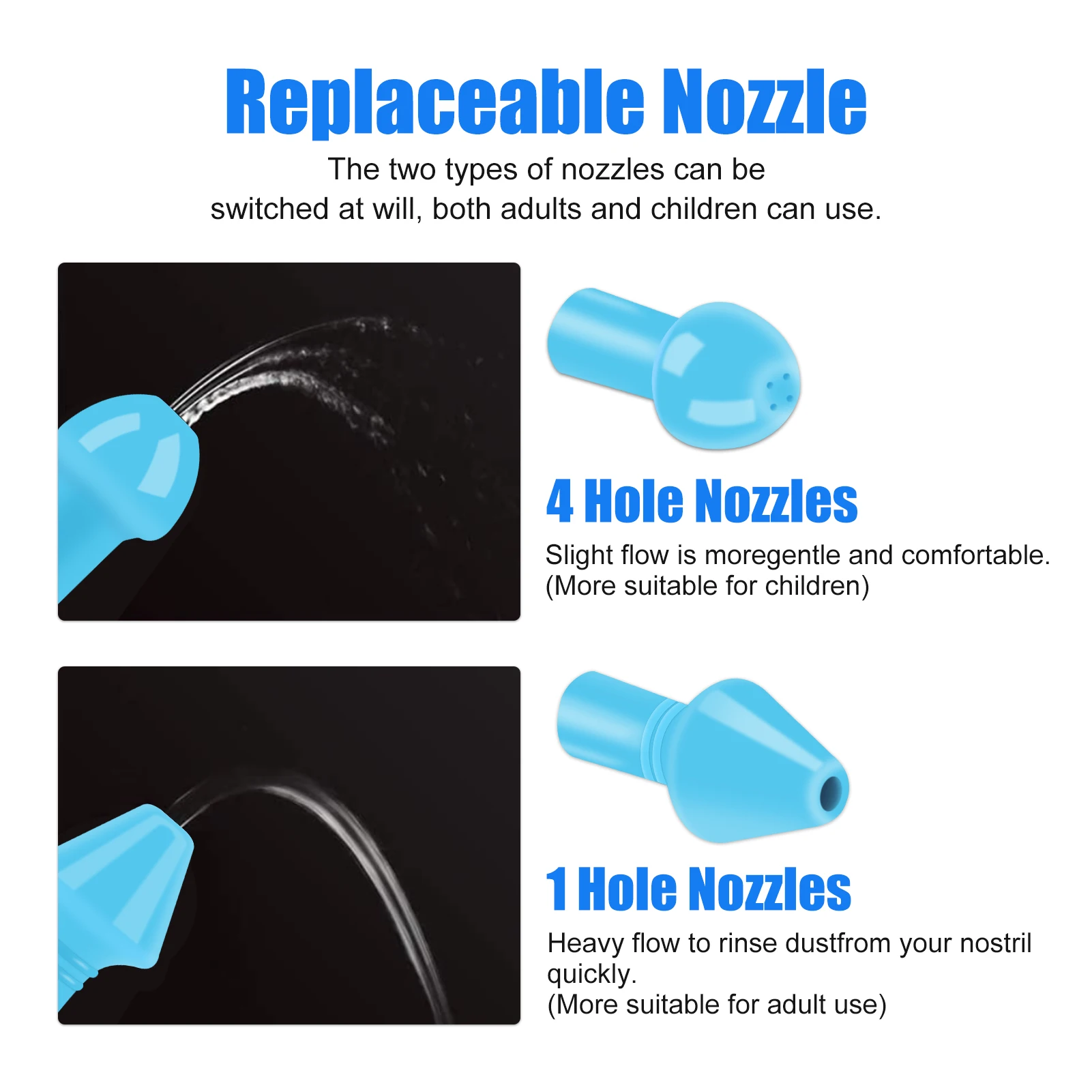 Limpiador de lavado de nariz d - Neti Pot Nasal Rinse reseña y precio