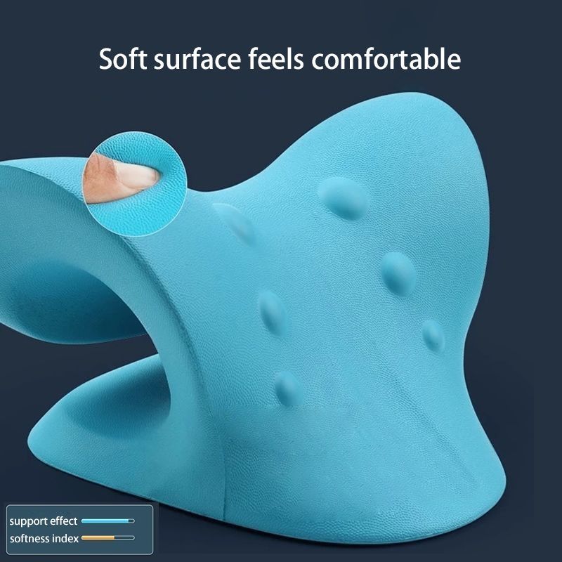 Camilla relajante para cuello  - Neck Traction Pillow reseña y precio