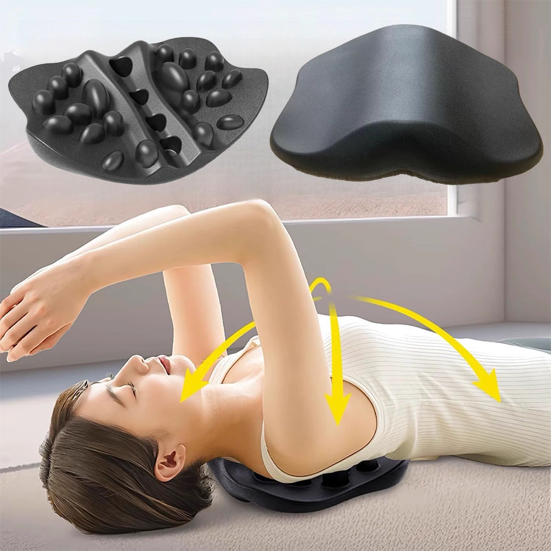 Columna Cervical estiramiento  - Neck Traction Pillow reseña y precio