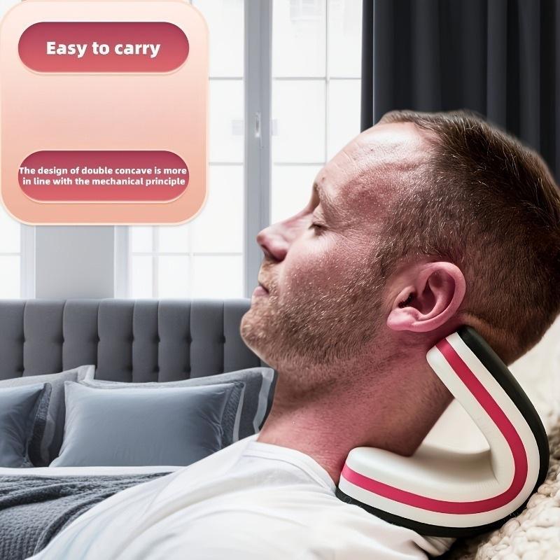 Almohada de Masaje Cervical Po - Neck Traction Pillow reseña y precio