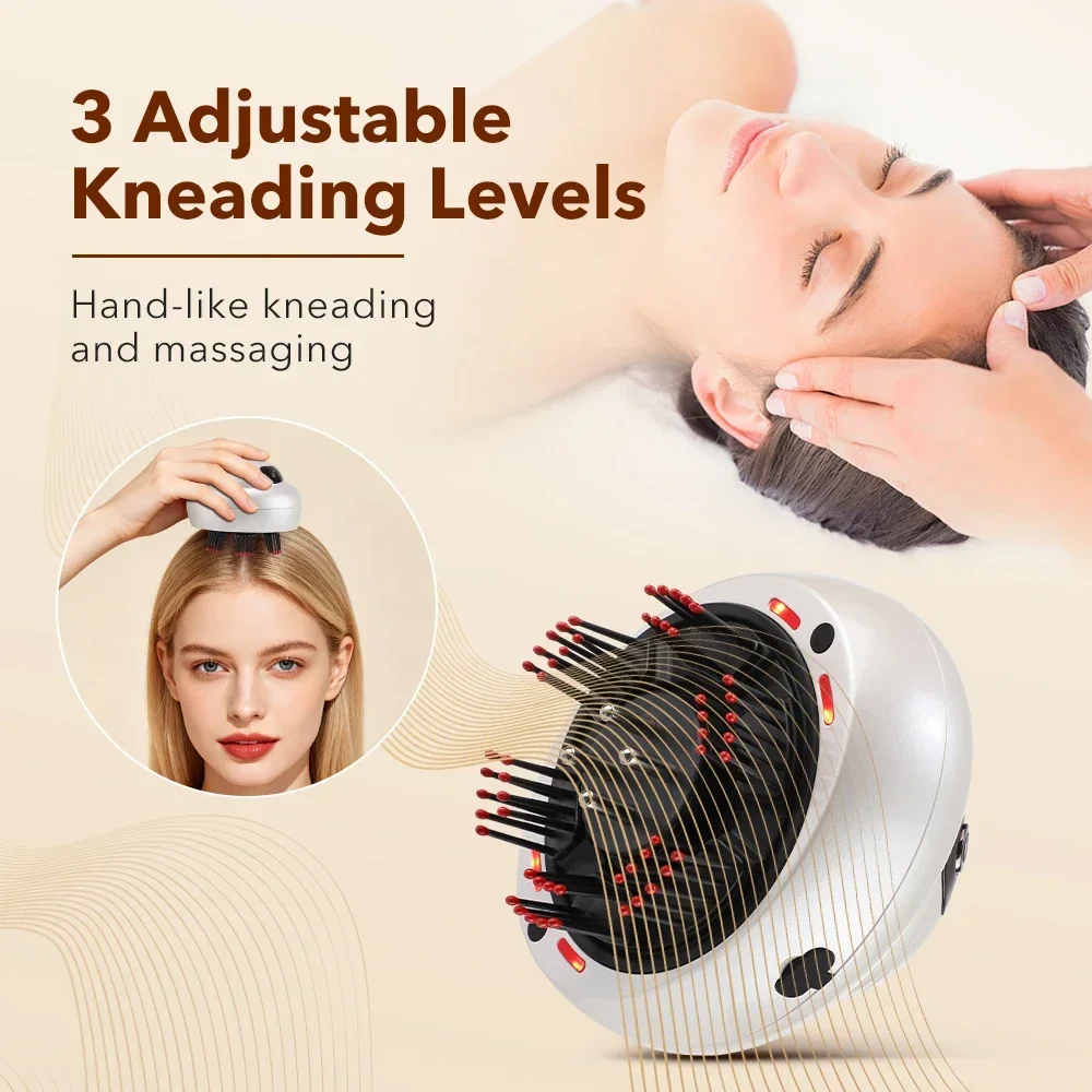 Masajeador de Cuero Cabelludo  - Scalp Massager Electric reseña y precio