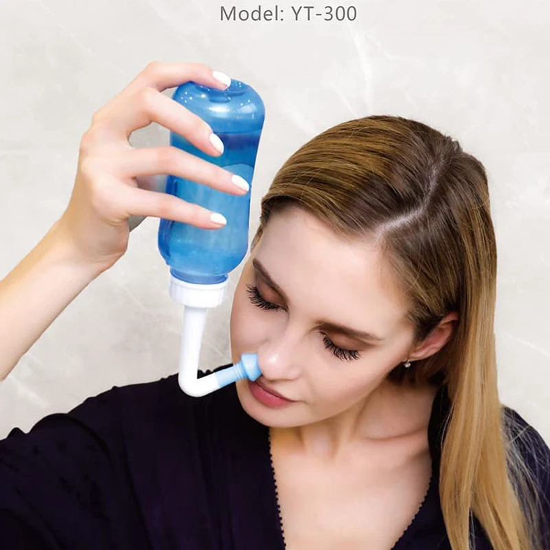 Limpiador de lavado de nariz d - Neti Pot Nasal Rinse reseña y precio