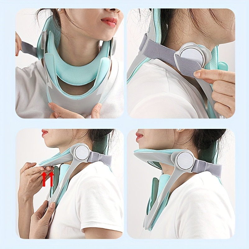Almohada ergonómica de soporte - Neck Traction Pillow reseña y precio