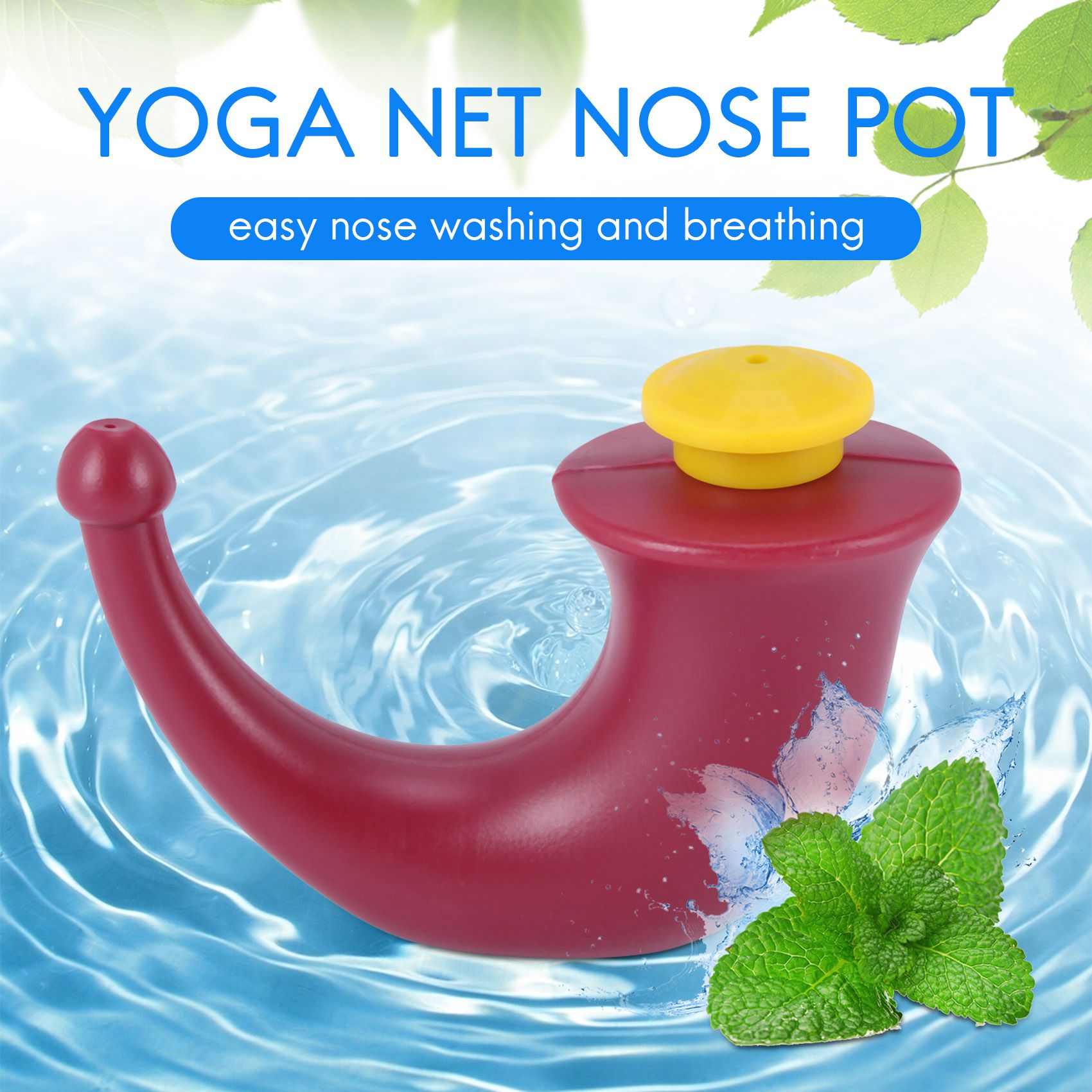 Olla de enjuague Nasal para Yo - Neti Pot Nasal Rinse reseña y precio