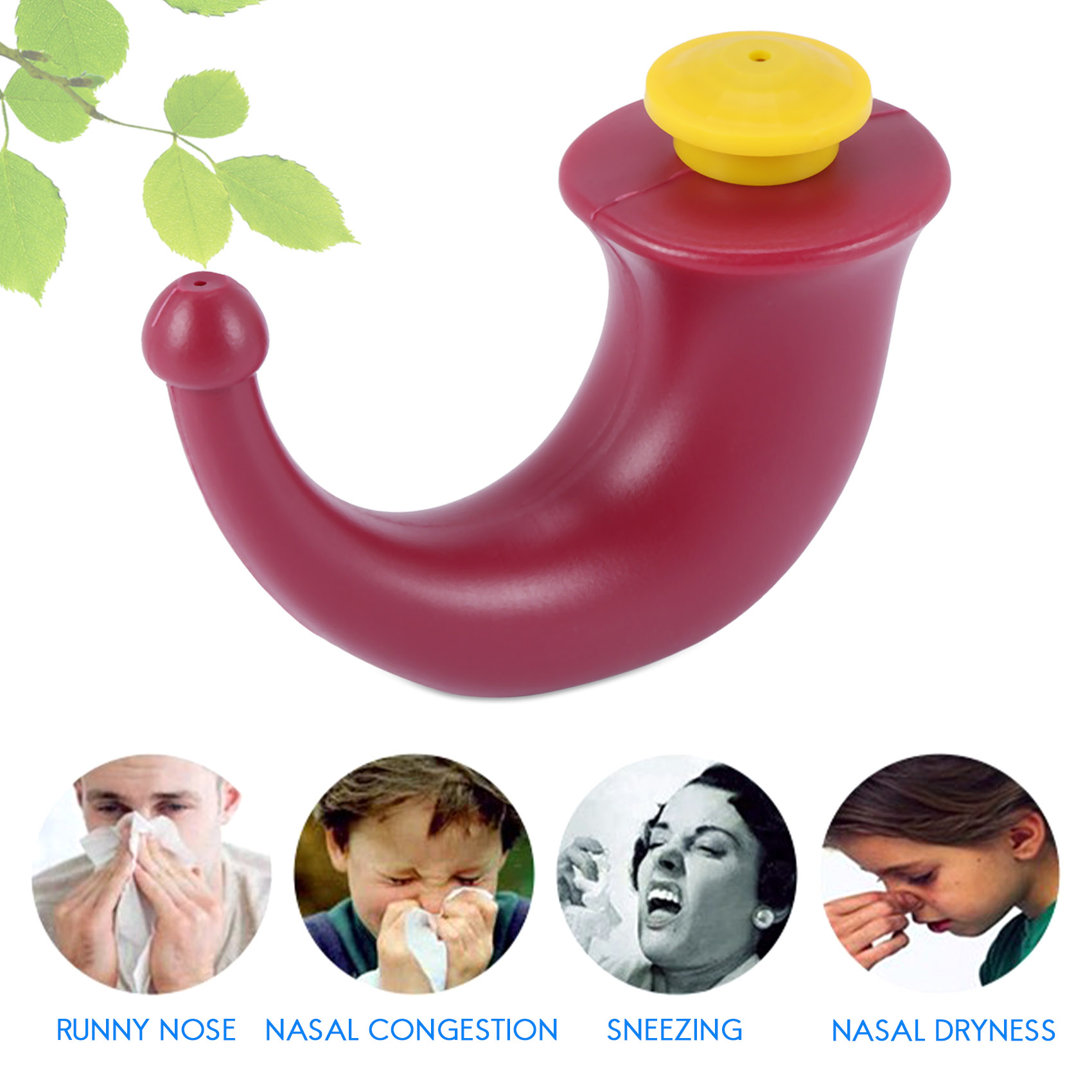 Olla de enjuague Nasal para Yo - Neti Pot Nasal Rinse reseña y precio