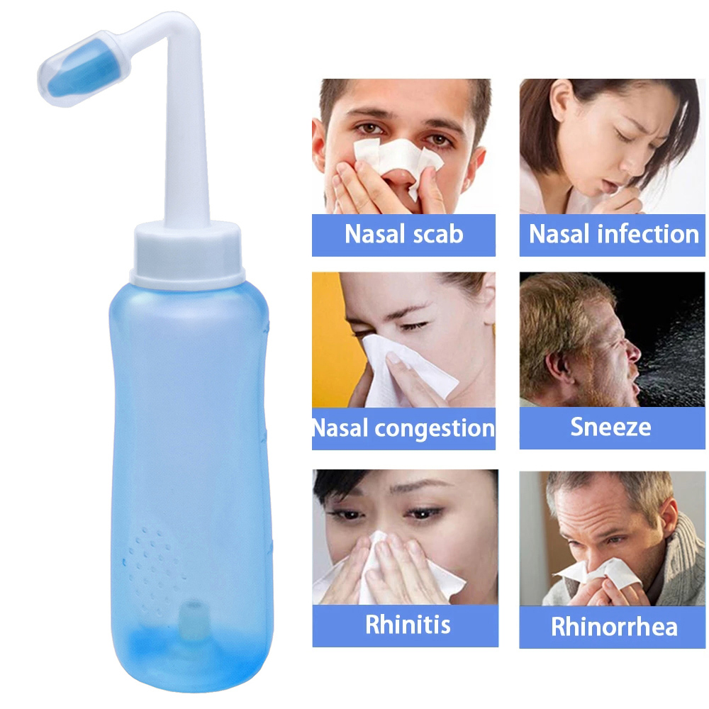 Botella limpiadora para lavado - Neti Pot Nasal Rinse reseña y precio
