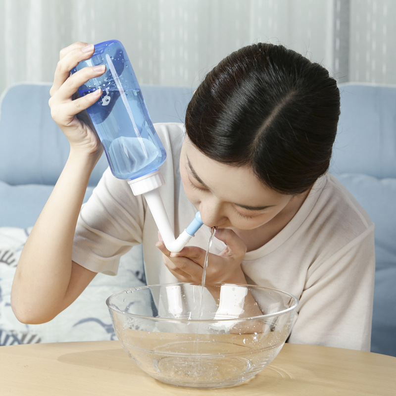 Botella limpiadora para lavado - Neti Pot Nasal Rinse reseña y precio