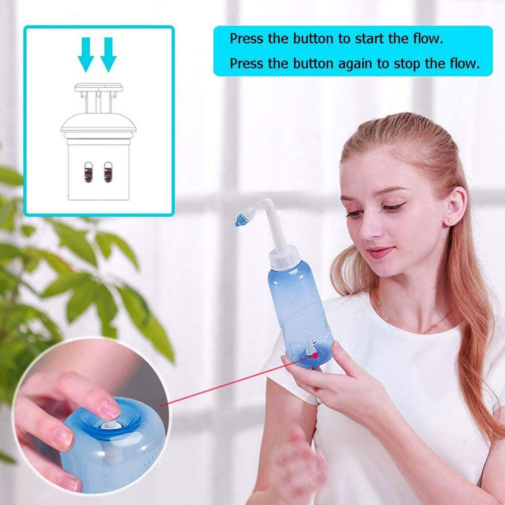 Limpiador Nasal 300, Irrigador - Neti Pot Nasal Rinse reseña y precio
