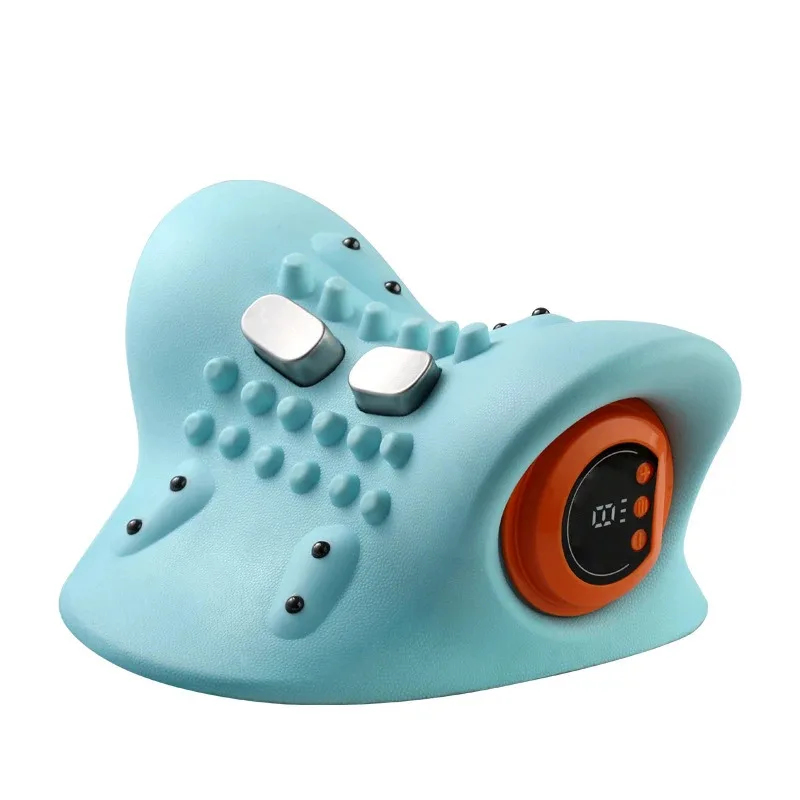 Masajeador Eléctrico Cervical  - Neck Traction Pillow reseña y precio