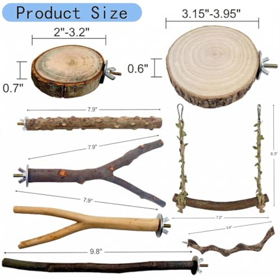 8 perchas de madera natural pa - Health & Wellness Rehab reseña y precio