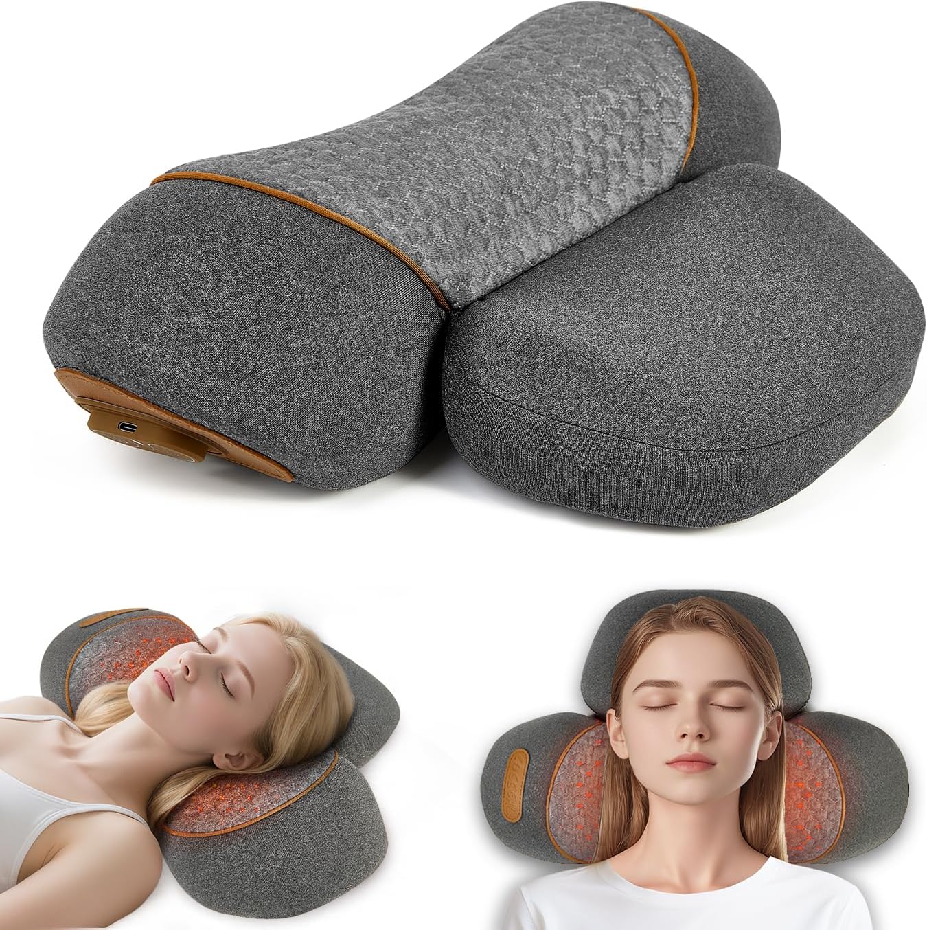 Almohada Masajeadora de Cuello - Neck Traction Pillow reseña y precio