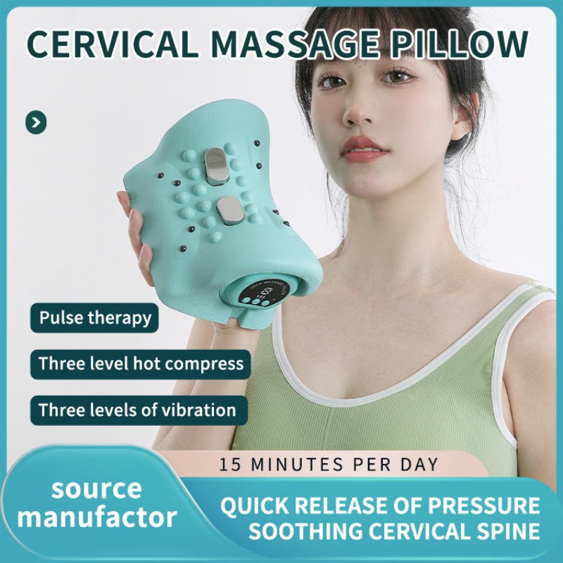 Almohada de Tracción Cervical  - Neck Traction Pillow reseña y precio