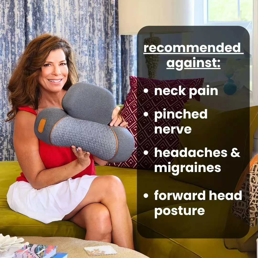 Masajeador de cuello COSSEAL-3 - Neck Traction Pillow reseña y precio