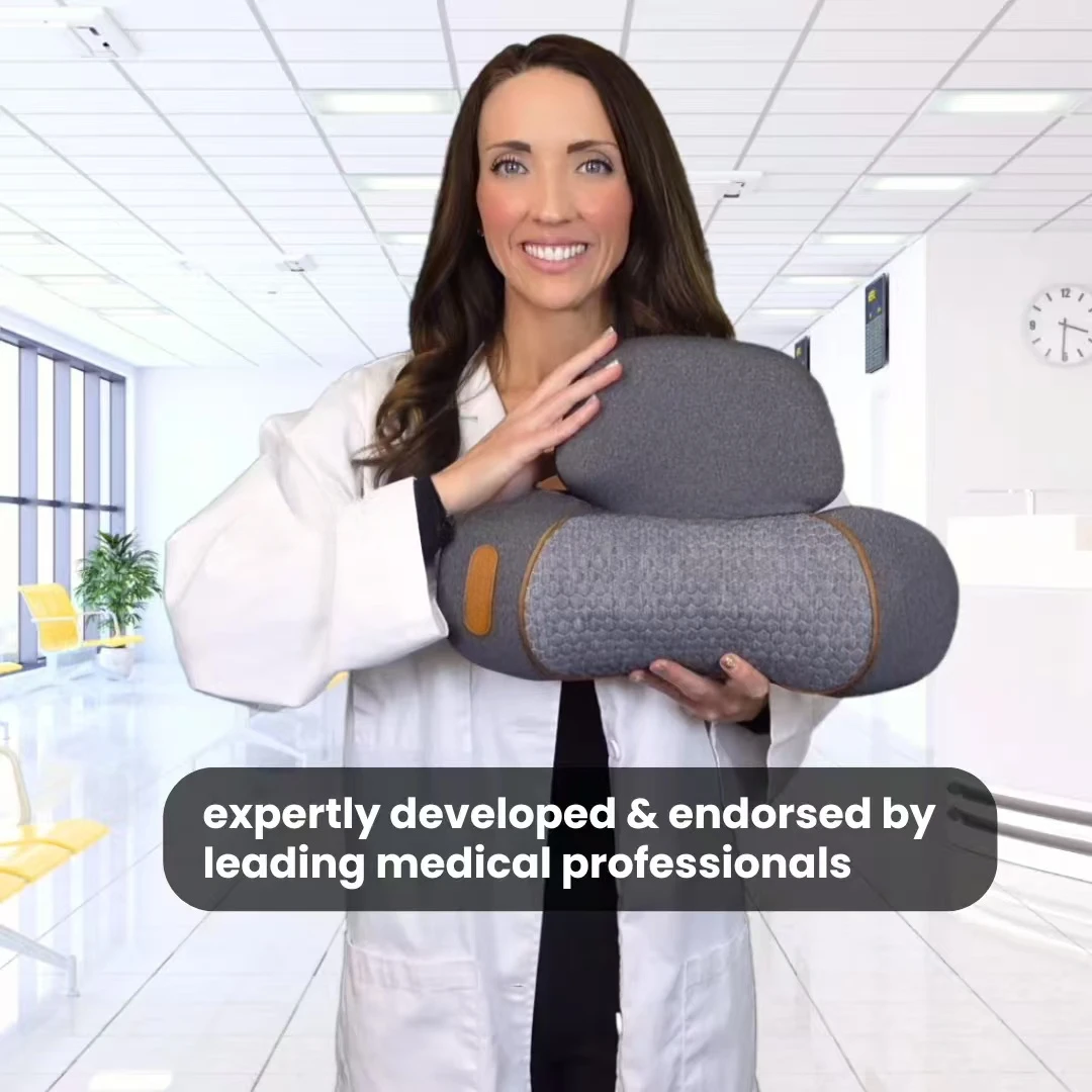 Masajeador de cuello COSSEAL-3 - Neck Traction Pillow reseña y precio