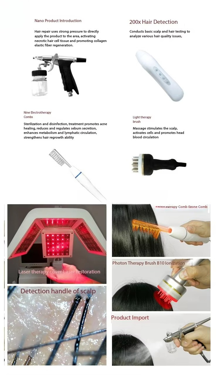 Kit de Cepillo para el Crecimi - Scalp Massager Electric reseña y precio