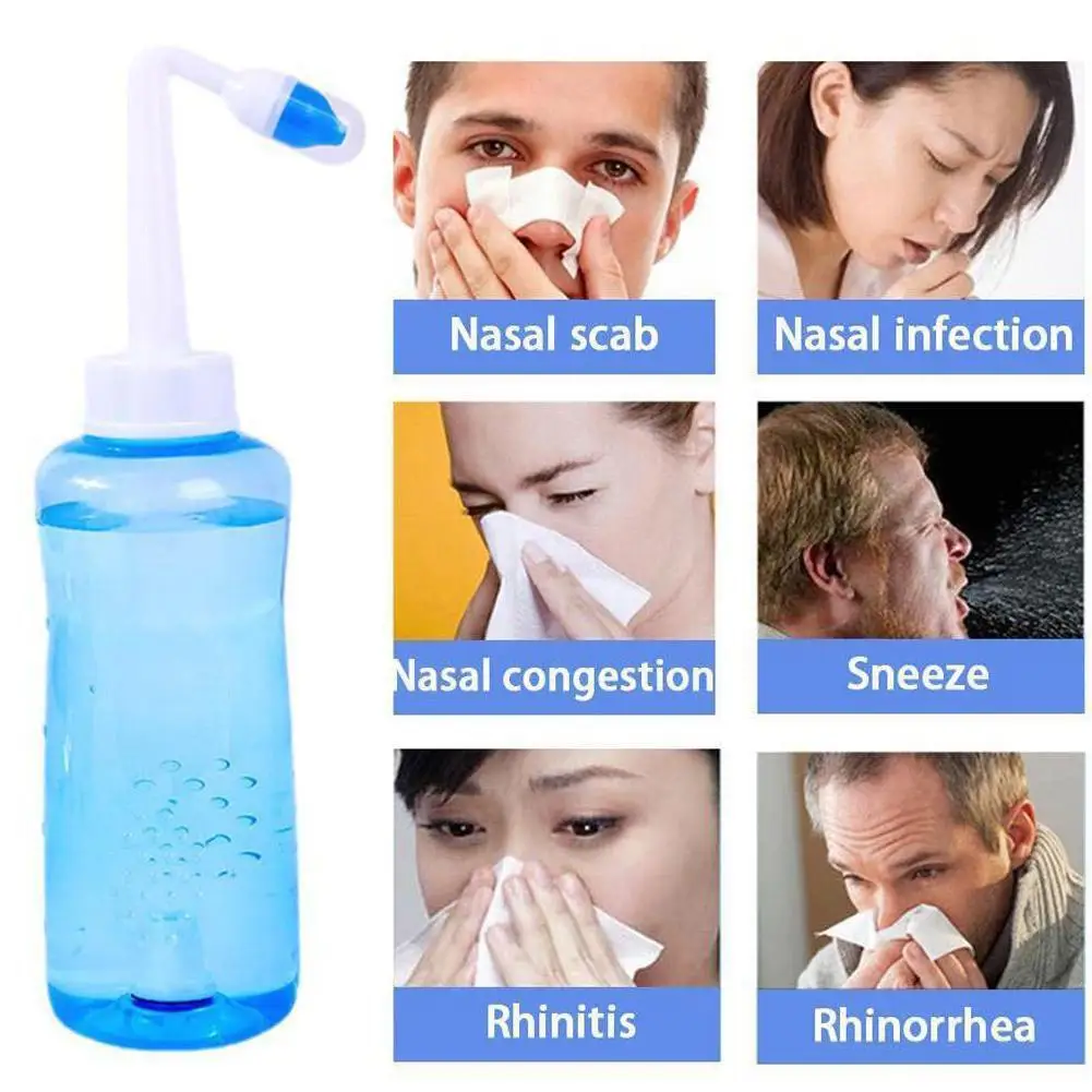 Limpiador de lavado de nariz d - Neti Pot Nasal Rinse reseña y precio