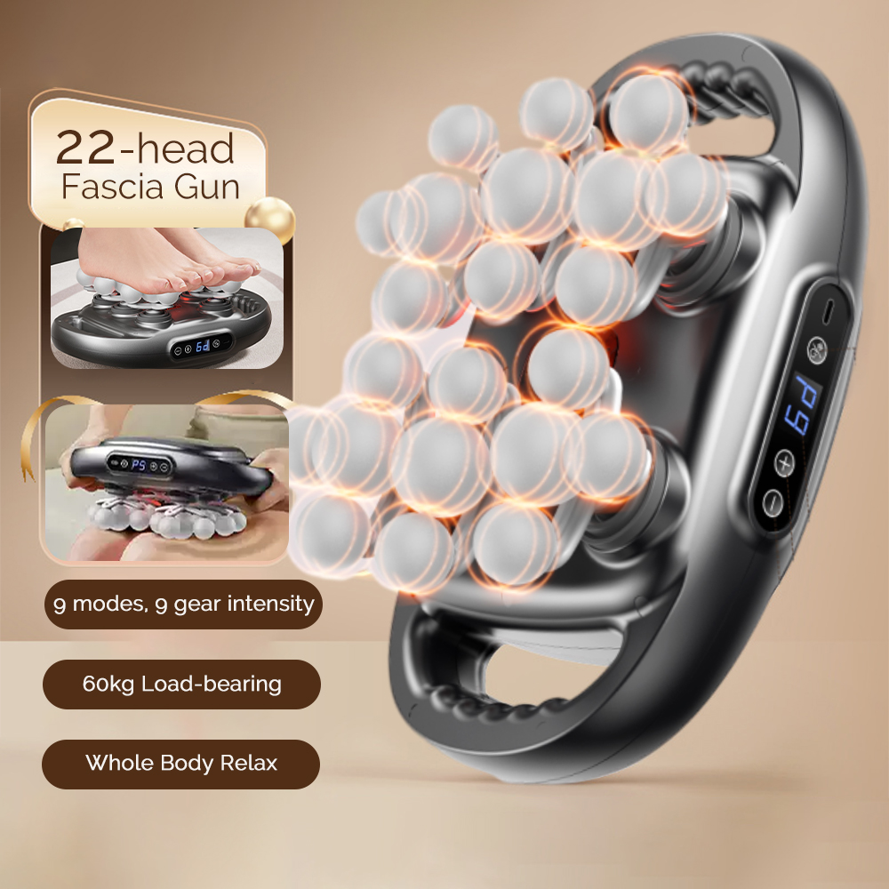 Pistola de Fascia de 22 cabeza - Scalp Massager Electric reseña y precio